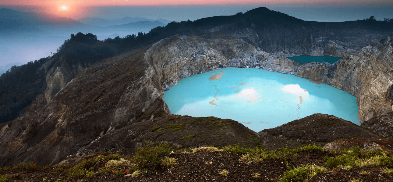 Natural wonders in Indonesia